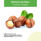 Habys Massageöl Daily Spa Nature Silky Macadamia | 100 ml mit Pipette