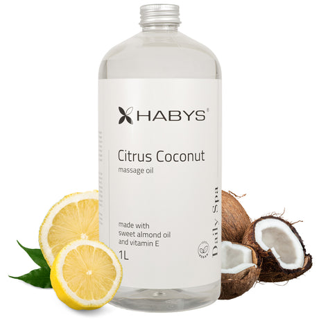 Massageöl Daily Spa | Citrus Coconut | HABYS