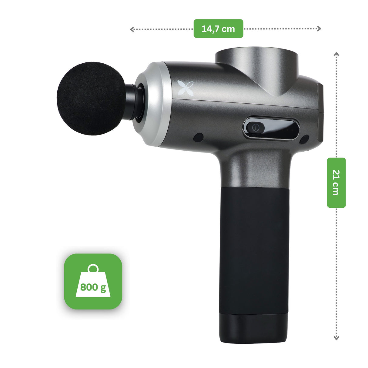 Habys Massagepistole Dynamic Pro | Massage Gun | Vibrationsmassagegerät