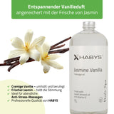 Massageöl Daily Spa | Jasmine Vanilla | HABYS