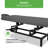 Stationäre Massageliege Vigo 1  | mit Kurbelverstellung