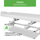 Stationäre Massageliege Vigo 1  | mit Kurbelverstellung