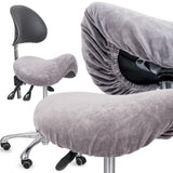 Velours Bezug für Rollhocker mit Gummizug | Durchmesser 34-40 cm