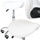 Velours Bezug für Rollhocker mit Gummizug | Durchmesser 34-40 cm