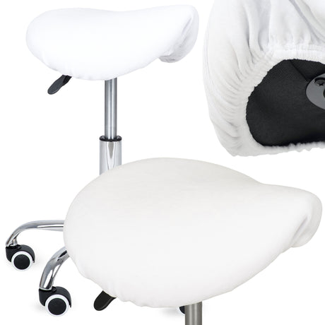 Velours Bezug für Rollhocker mit Gummizug | Durchmesser 34-40 cm