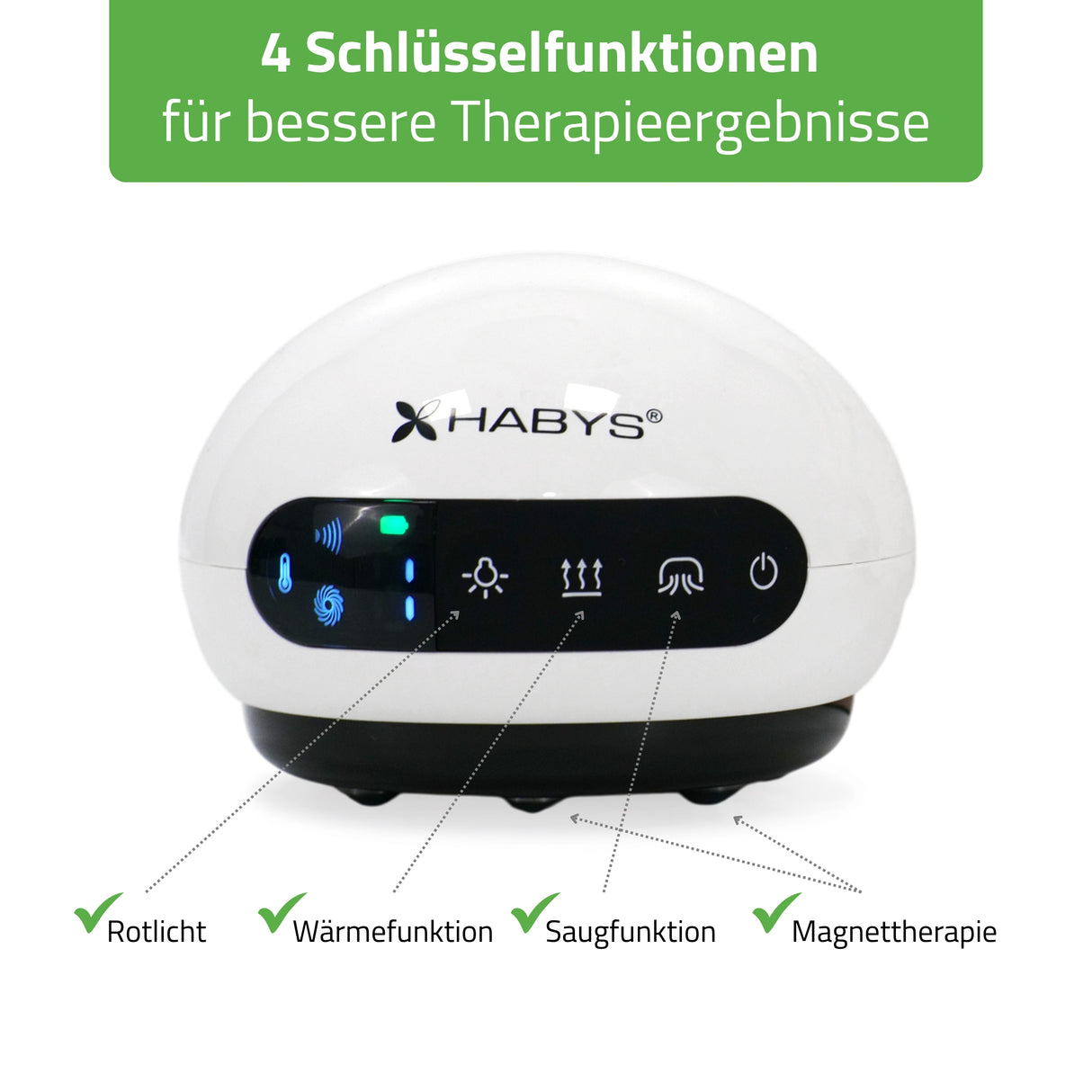 Elektrisches Schröpf-Massagegerät Vakuum-Massager