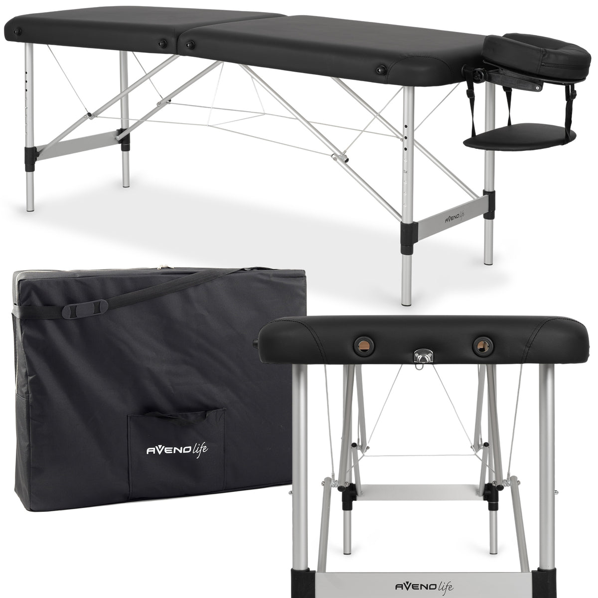 Massageliege Klappbar Nina | Kosmetikliege Tattooliege