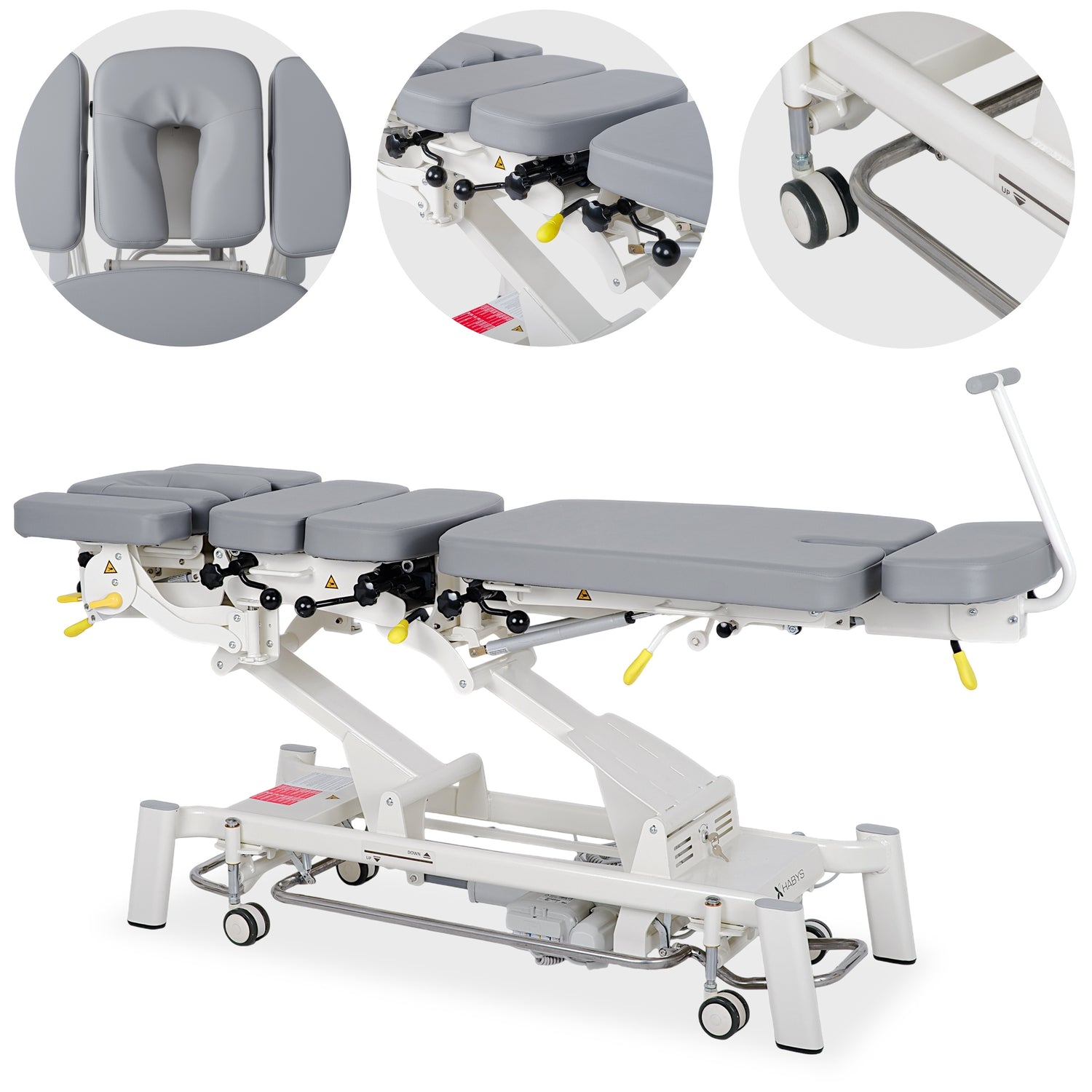 Chiropraktikerliege Elektrisch Therapieliegen Evero Upright Chiro Z7 | Steuerrahmen