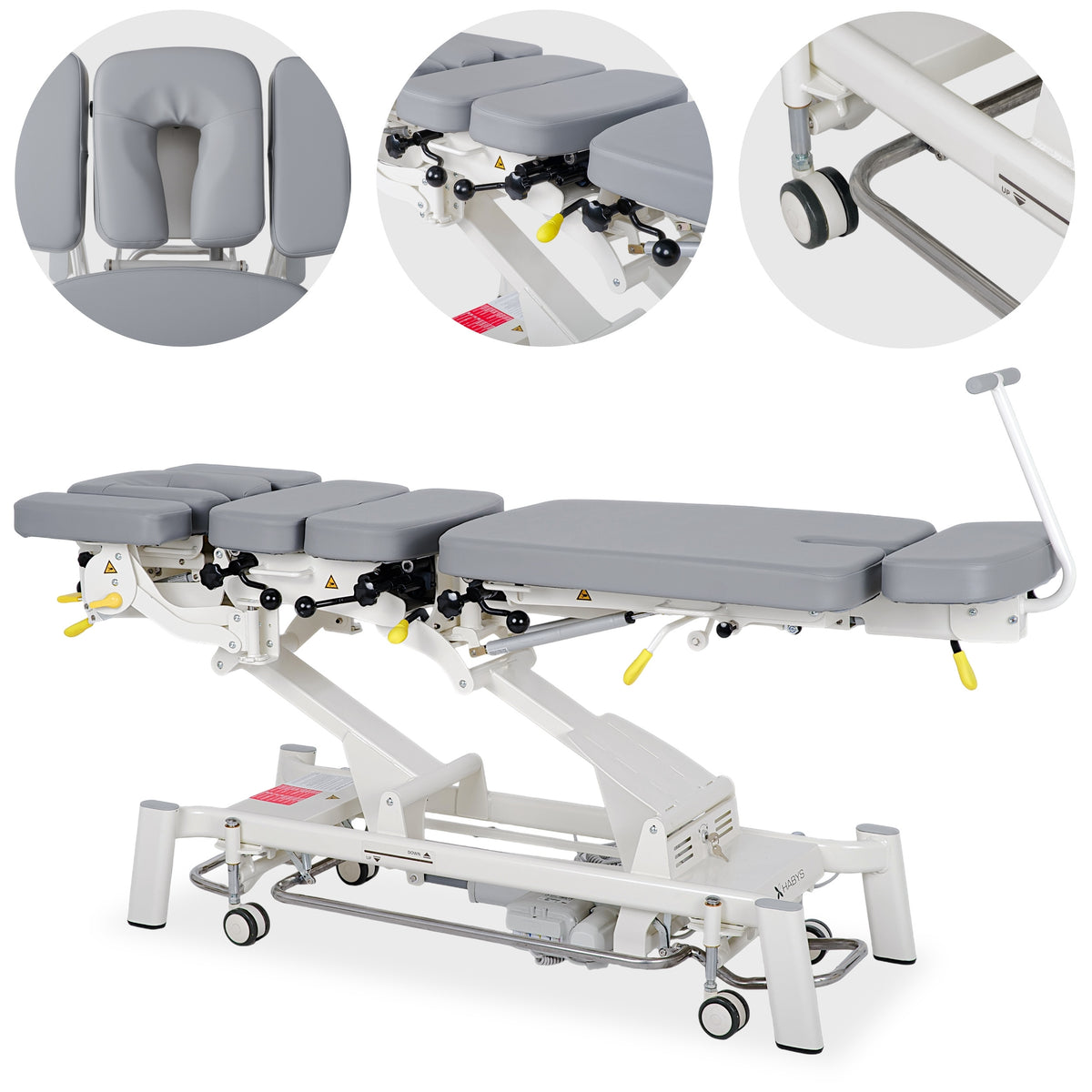 Chiropraktikerliege Elektrisch Therapieliegen Evero Upright Chiro Z7 | Steuerrahmen