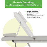 Massageliege Elektrisch Optima | 2-Segmente | Handfernbedienung