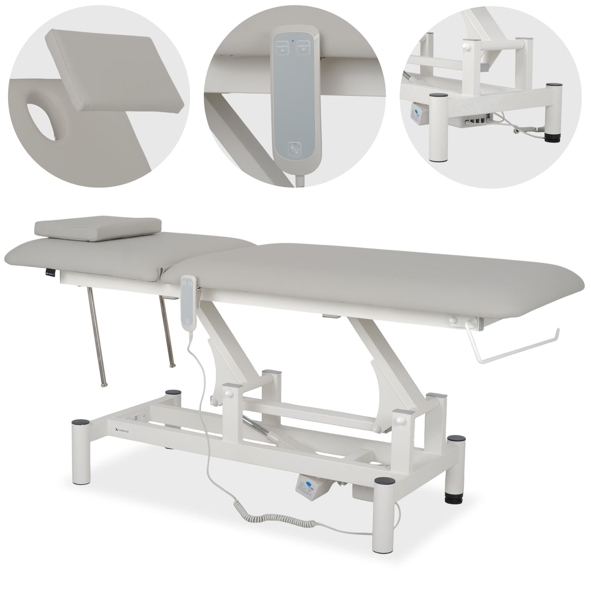 Massageliege Elektrisch Optima | 2-Segmente | Handfernbedienung