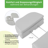 Kosmetikliege Elektrisch | Selia PRO 4 | Kosmetiksessel mit elektrischer Verstellung | Handfernbedienung