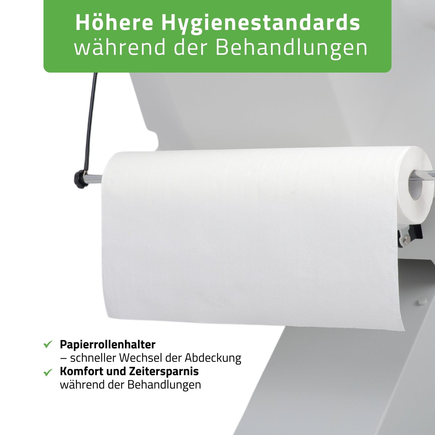 Kosmetikliege Elektrisch | Selia PRO 4 | Kosmetiksessel mit elektrischer Verstellung | Handfernbedienung