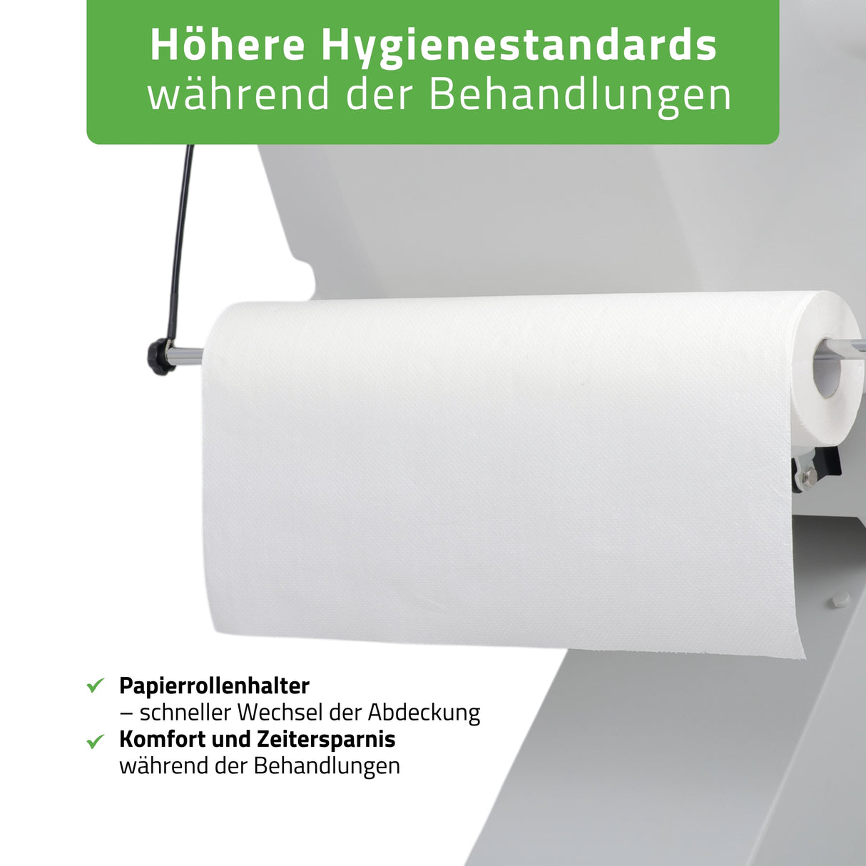 Kosmetikliege Elektrisch | Selia PRO 4 | Kosmetiksessel mit elektrischer Verstellung | Handfernbedienung