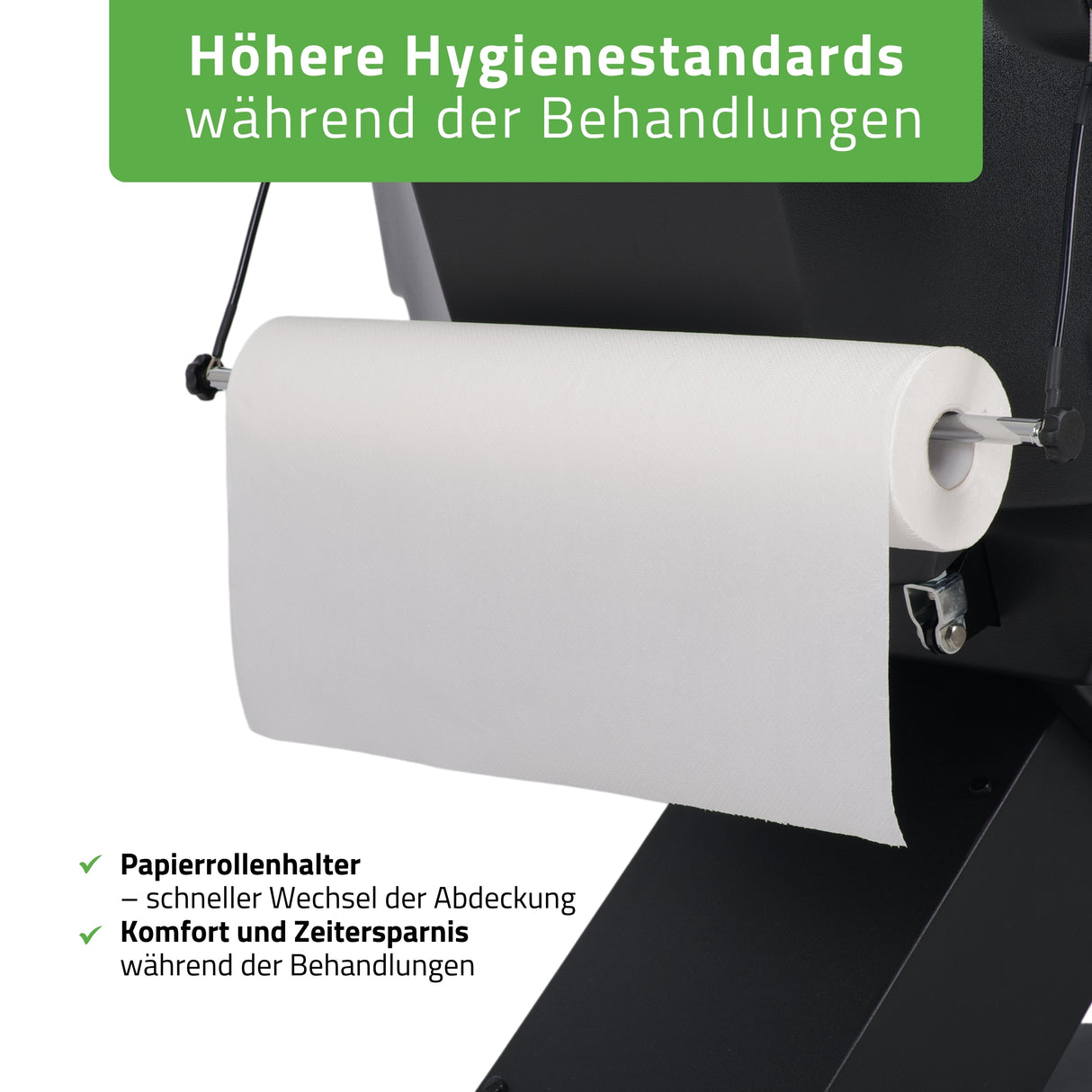 Kosmetikliege Elektrisch | Selia PRO 4 | Kosmetiksessel mit elektrischer Verstellung | Handfernbedienung