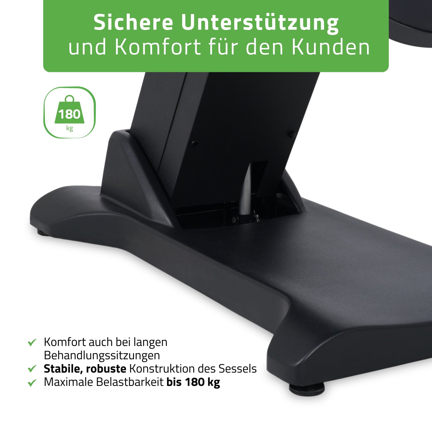 Kosmetikliege Elektrisch | Selia PRO 4 | Kosmetiksessel mit elektrischer Verstellung | Handfernbedienung