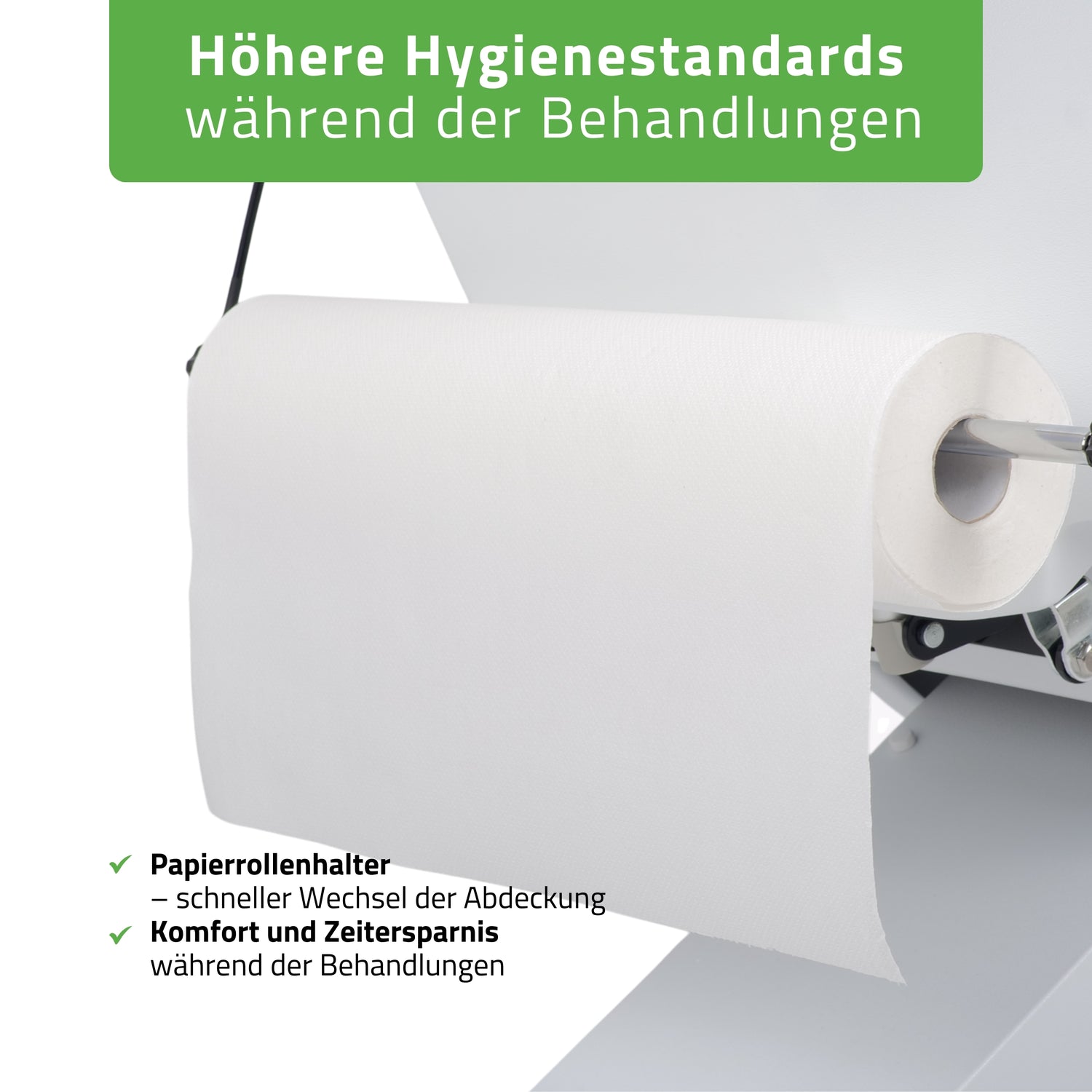 Kosmetikliege Elektrisch | Selia PRO 4 | Kosmetiksessel mit elektrischer Verstellung | Handfernbedienung