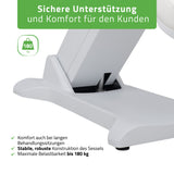 Kosmetikliege Elektrisch | Selia PRO 4 | Kosmetiksessel mit elektrischer Verstellung | Handfernbedienung