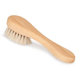Massageborstel voor Dry Brushing | Paardenharen voor het Gezicht | Zachte Droge Borstel