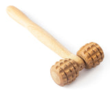 Holz-Massagegerät für Gesicht, Hals & Kopf | T-Roller