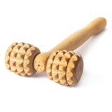 Holz-Massagegerät für Gesicht, Hals & Kopf | T-Roller