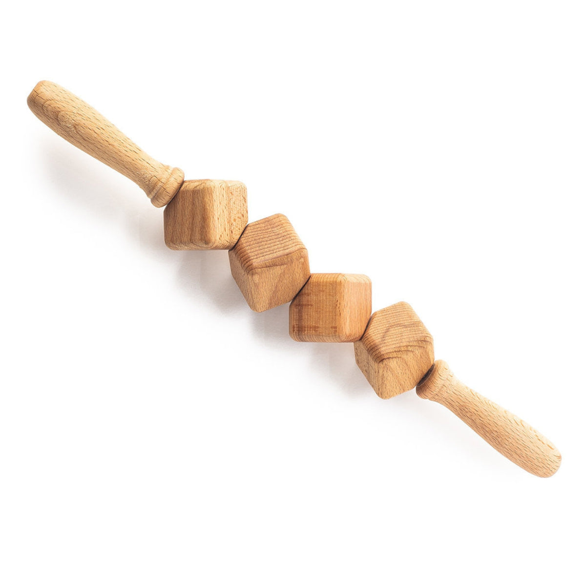 Houten Massageroller | Kubus | voor het lichaam