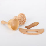 Holz-Massagewerkzeug-Set |  4-teilig