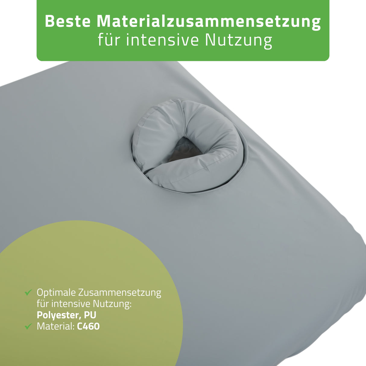 Ölresistenter Bezug für Massageliege Integral | mit Gummizug & 3 Spannern | C460