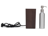Massageolie Verwarmer met 300 ml Aluminiumfles | Donkerbruin