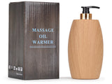 Massageöl-Erwärmer mit 300 ml Flasche | Hellbraun