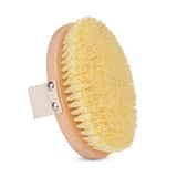 Massageborstel voor Dry Brushing | Tampico-haren | Harde Droogborstel
