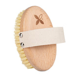 Massageborstel voor Dry Brushing | Tampico-haren | Harde Droogborstel
