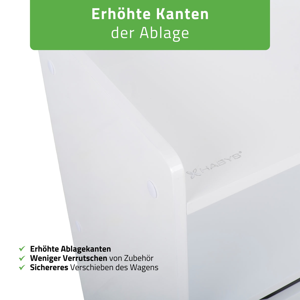 Habys Kosmetiktisch Ario |  Weiß