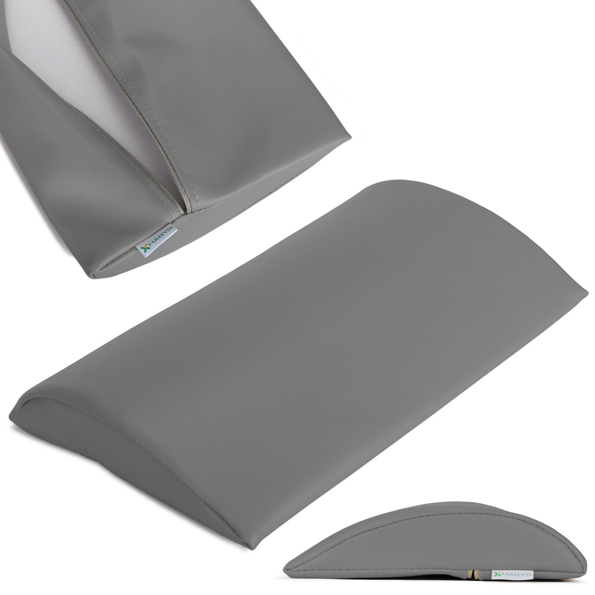 Lenden Halfronde Massagerol | 40x25x5 cm | Touch Core Bekleding 