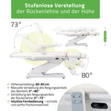 Kosmetikliege Elektrisch | Elara PRO 6P | Kosmetiksessel mit elektrischer Verstellung | Handfernbedienung | 2 - Motoren