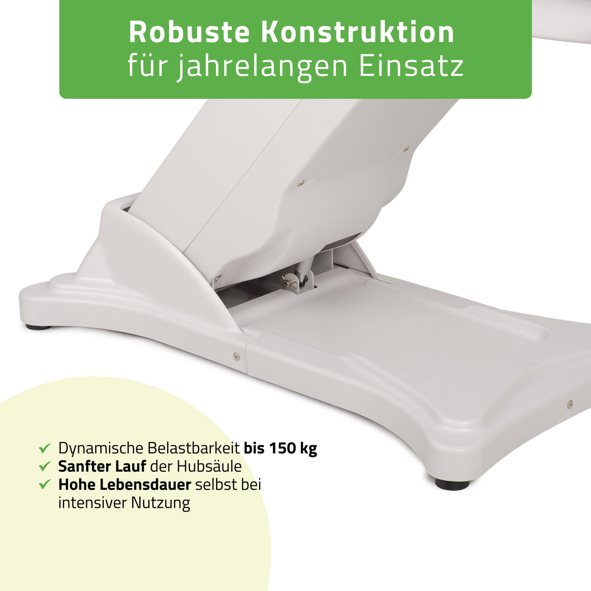 Kosmetikliege Elektrisch | Elara PRO 6P | Kosmetiksessel mit elektrischer Verstellung | Handfernbedienung | 2 - Motoren