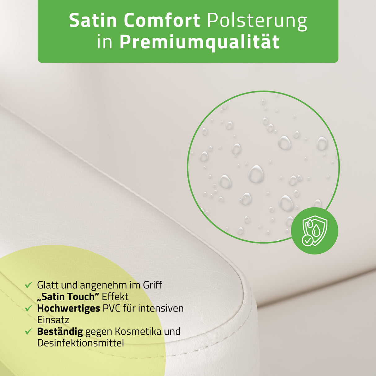 Kosmetikliege Elektrisch | Elara PRO 6P | Kosmetiksessel mit elektrischer Verstellung | Handfernbedienung | 2 - Motoren