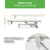 Massageliege Elektrisch Fortis 1 | 1-Segmente | Handfernbedienung