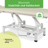 Massageliege Elektrisch Fortis 1 | 1-Segmente | Handfernbedienung