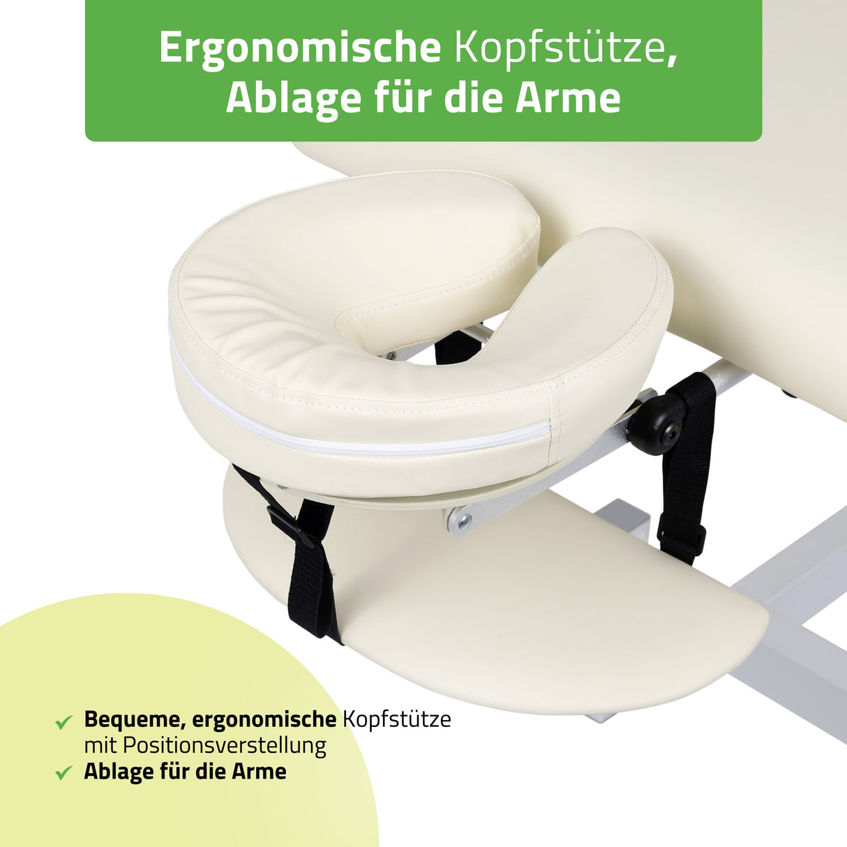 Massageliege Elektrisch Fortis 1 | 1-Segmente | Handfernbedienung Steuerrahmen