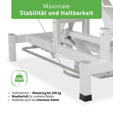Massageliege Elektrisch Fortis 1 | 1-Segmente | Handfernbedienung Steuerrahmen