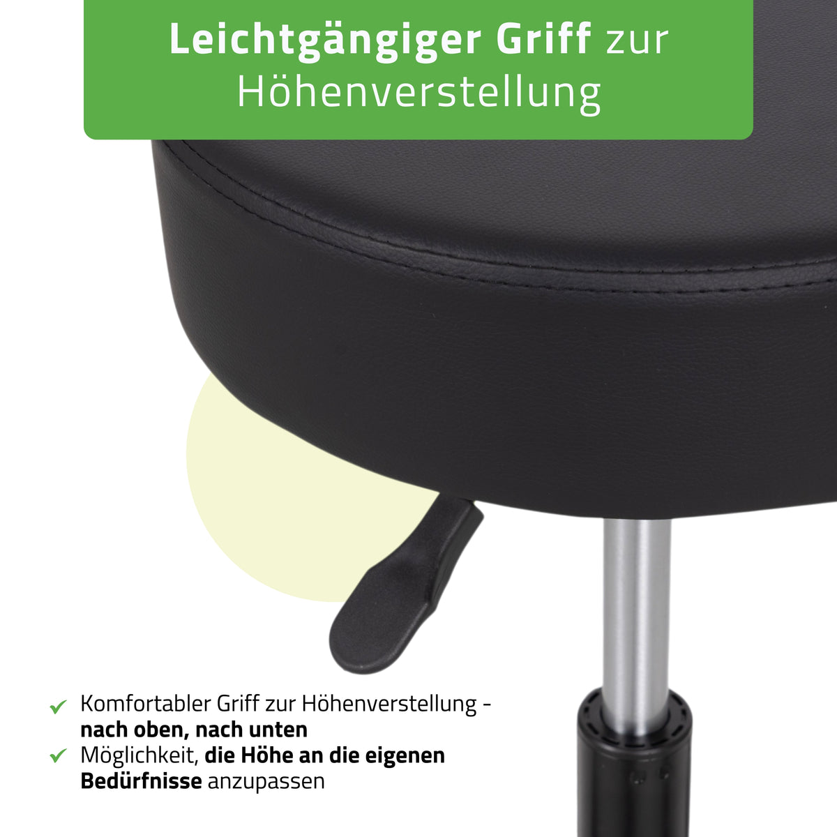 Rollhocker Timo | Kosmetikhocker