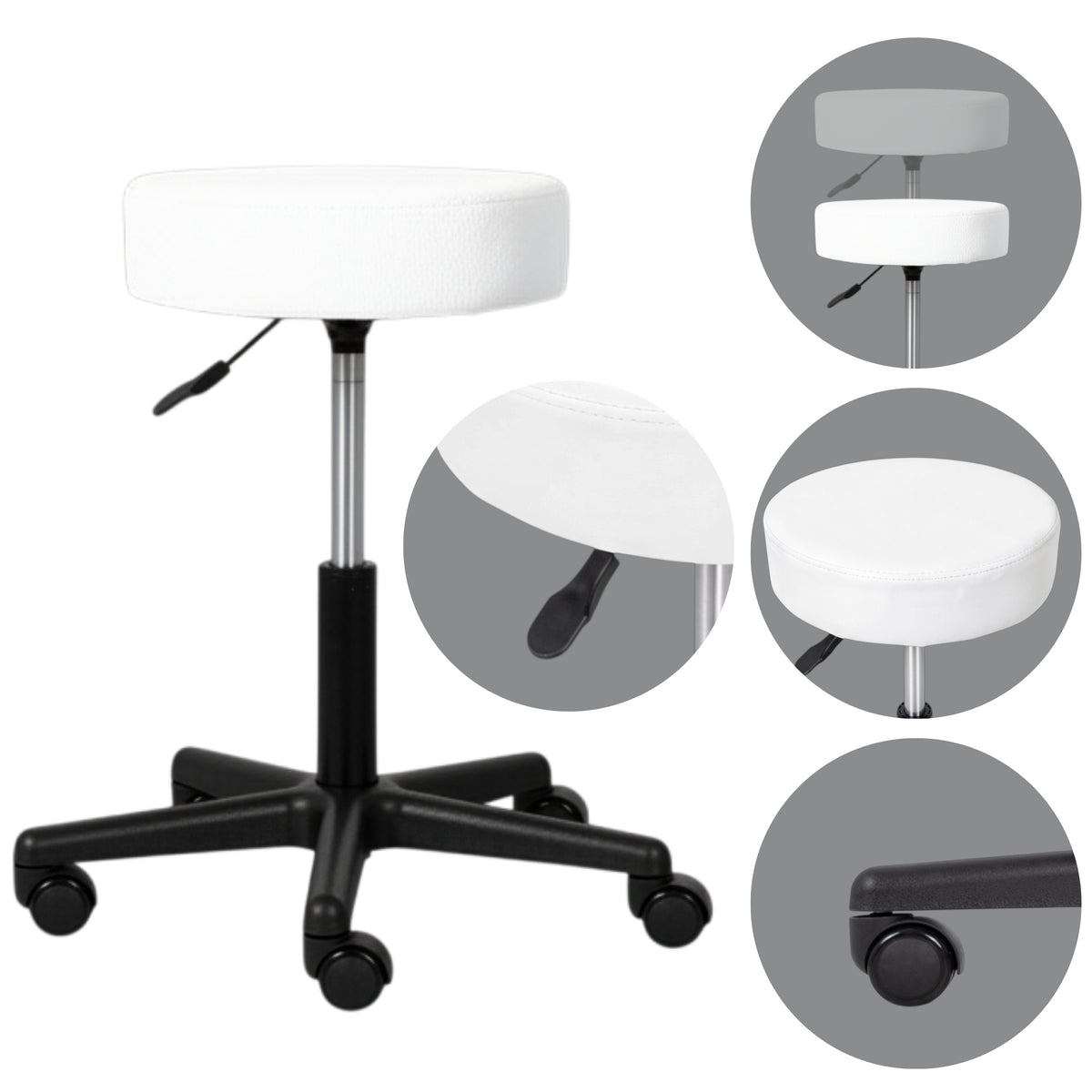 Rollhocker Timo | Kosmetikhocker