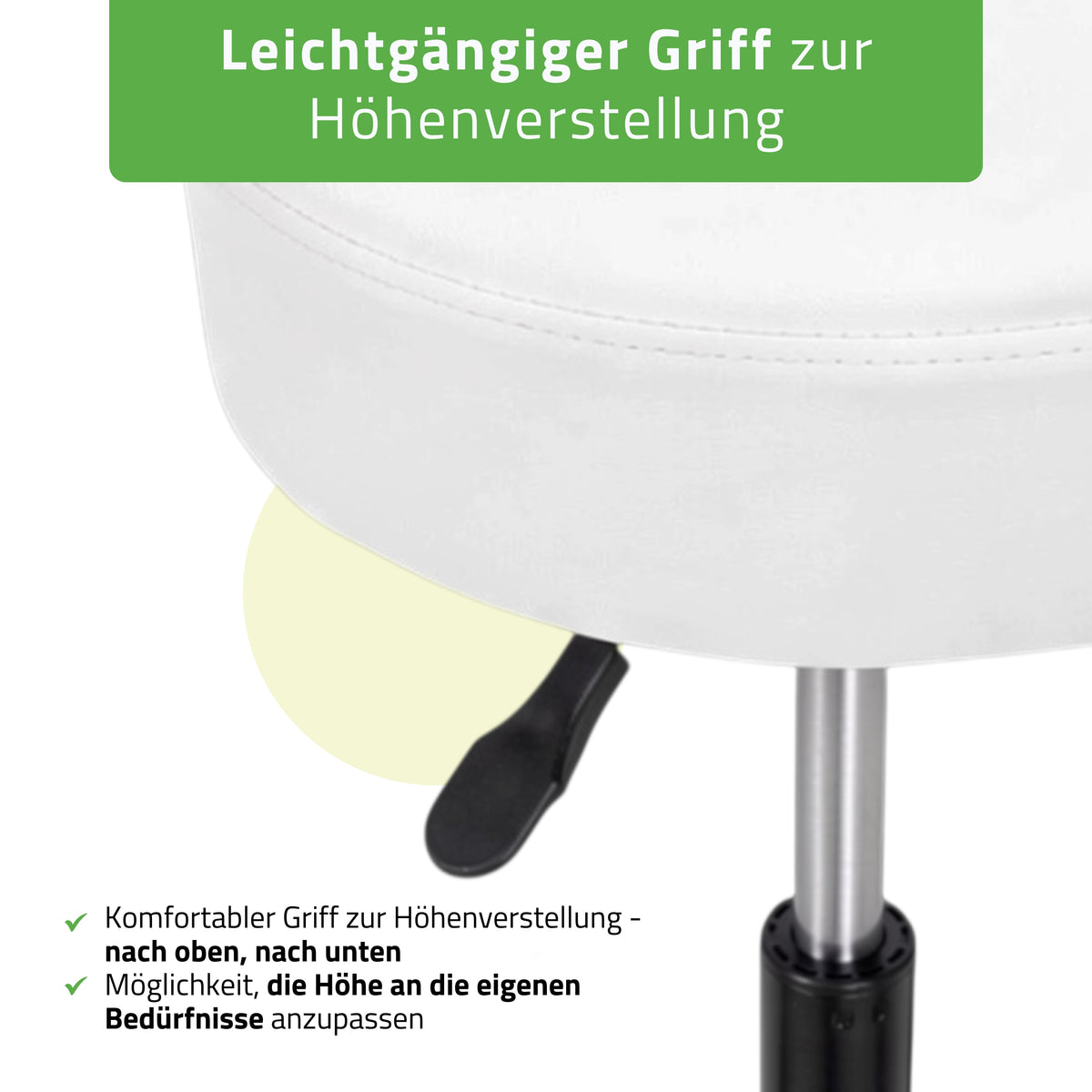 Rollhocker Timo | Kosmetikhocker