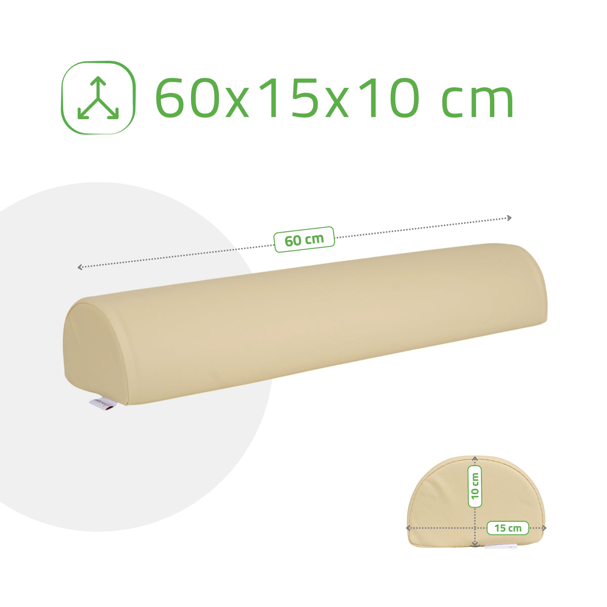 Knierol Halfrond 60x15x10 | Comfy Base