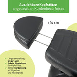 Kosmetikliege Elektrisch | Leo PRO 4 | Kosmetiksessel mit elektrischer Verstellung | Handfernbedienung