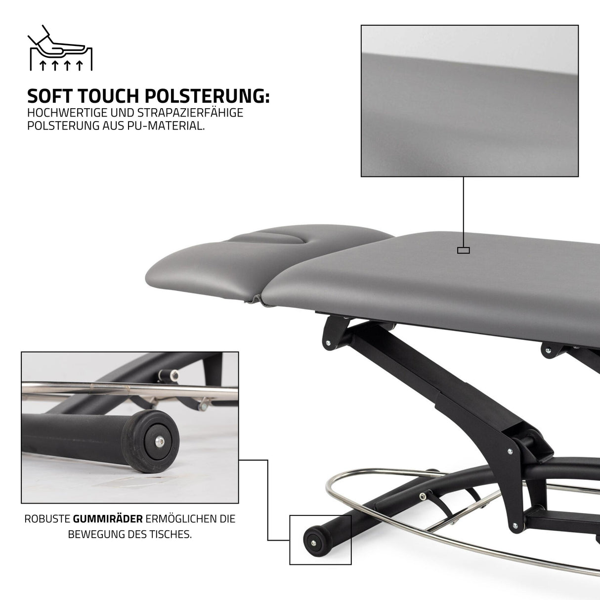 massageliege-erlektrisch-agila2-2-segmente-polsterung-softtouch-gummirader
