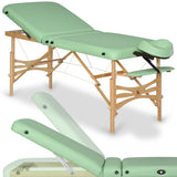 Inklapbare Massagetafel Panda Plus | Cosmetische Tafel | 70 cm | Groen