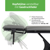 Massageliege Elektrisch Fortis 2 Ergo | 2-Segmente | Handfernbedienung Steuerrahmen