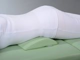 Lenden halfronde rol voor massage | 40x25x5 cm | Vinyl Flex bekleding